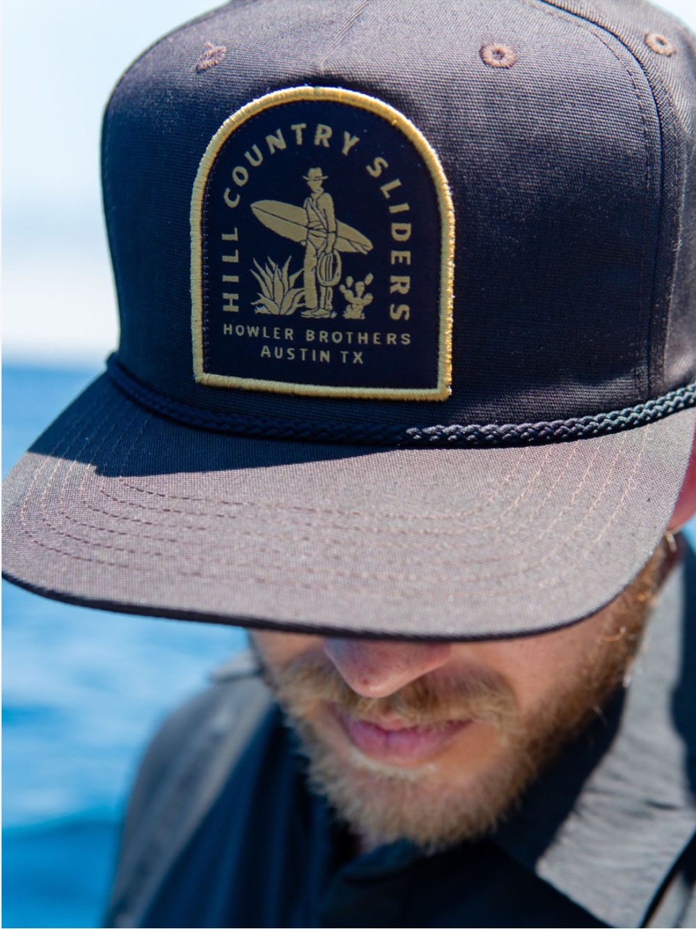 Howler Brothers Austin Hill Country Sliders Adjustable Trucker Hat